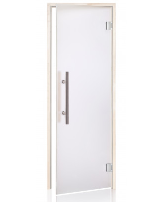 Ad LUX pour porte de sauna, tremble, transparent mat 80x200cm