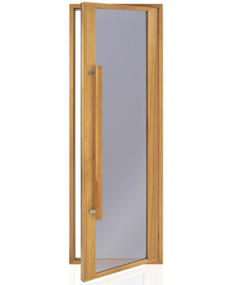 Porte de sauna Ad Etna, Thermo Aspen, Gris 90x210cm PORTES DE SAUNA
