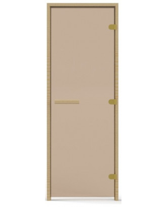 Porte de Sauna, Aulne, Verre Bronze 70x180cm PORTES DE SAUNA