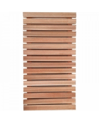 Caillebotis en bois pour le sol du sauna 0,5*1,20 м (planche rainurée) BÂTIMENT DE SAUNA