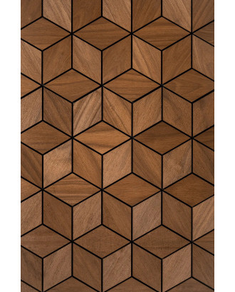 Panneaux décoratifs en bois Hexa XL Thermo Rhombus, Abachi Panneaux décoratifs en bois Hexa XL Thermo Rhombus, Abachi BOIS DE SAUNA