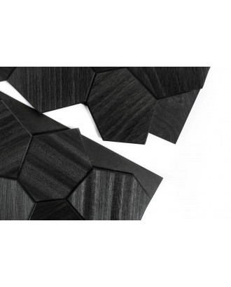 Panneaux décoratifs en bois Royal Thermo Noir, Abachi BOIS DE SAUNA Panneaux décoratifs en bois Royal Thermo Noir, Abachi BOIS DE SAUNA